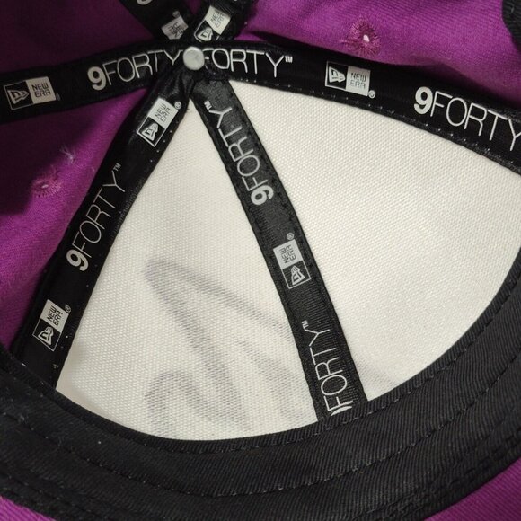 New Era 9Forty MLB Atlanta Braves Baseball Cap Hat Kids Youth One Size FLAW - Picture 5 of 9